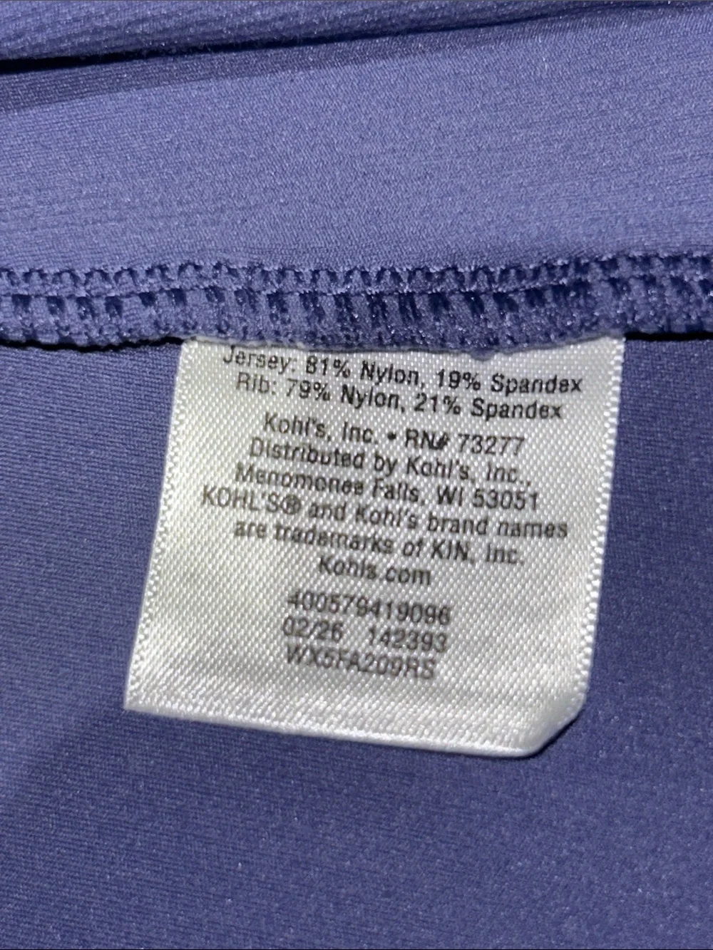 FLX Women's Zip-Front Utility Jacket - Dusty Lavender Blue